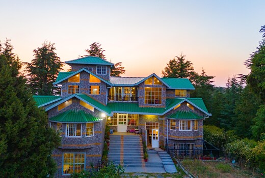 Alaya Stays Hill Top Farmstead Villa | 3 BHK English-Style Villa with Gazebo & Hill Views