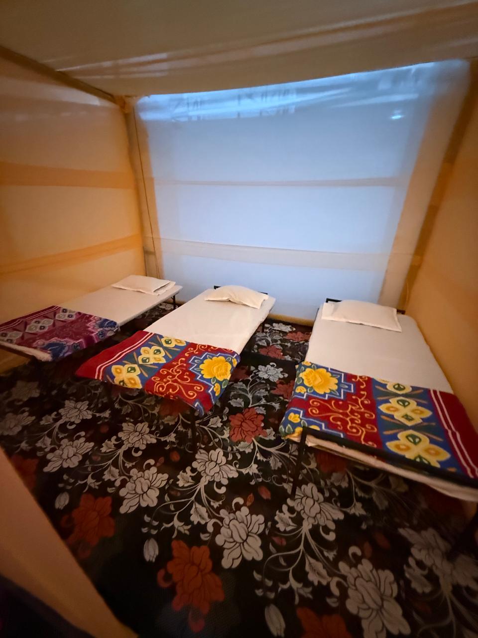 Arail Tent City Kumbh Cottage | Mahakumbh - Tap to explore photos