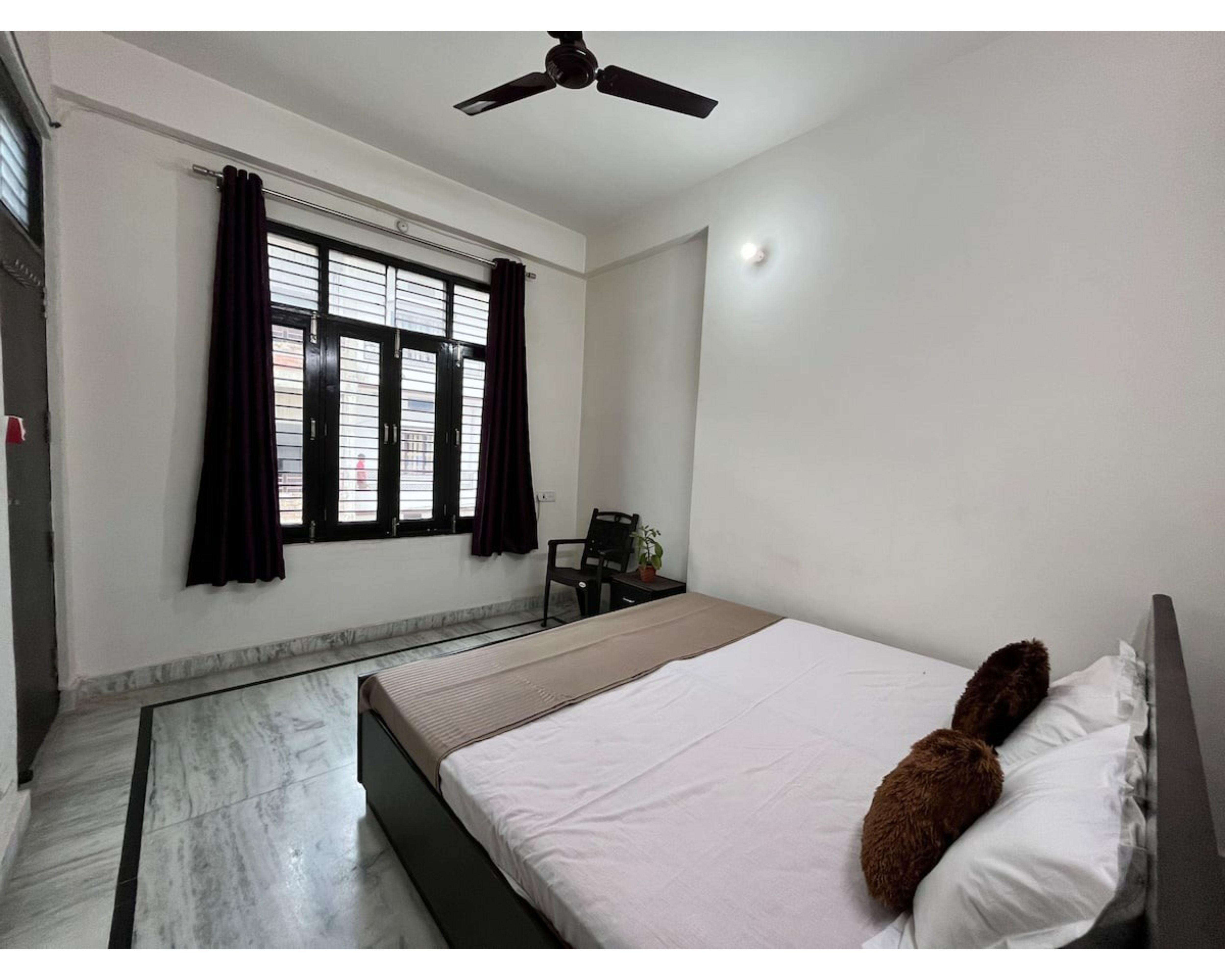 Pearl White | Entire Homely 3BHK Apartment - Tap to explore photos