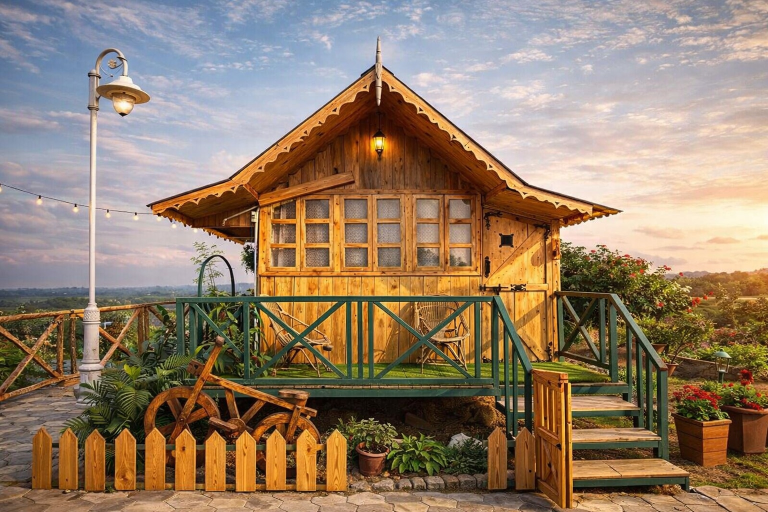 Alpine Wood Cottage 1