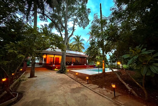 Vana   Luxe 3BHK Forest View  Pool  Sauna   Patio