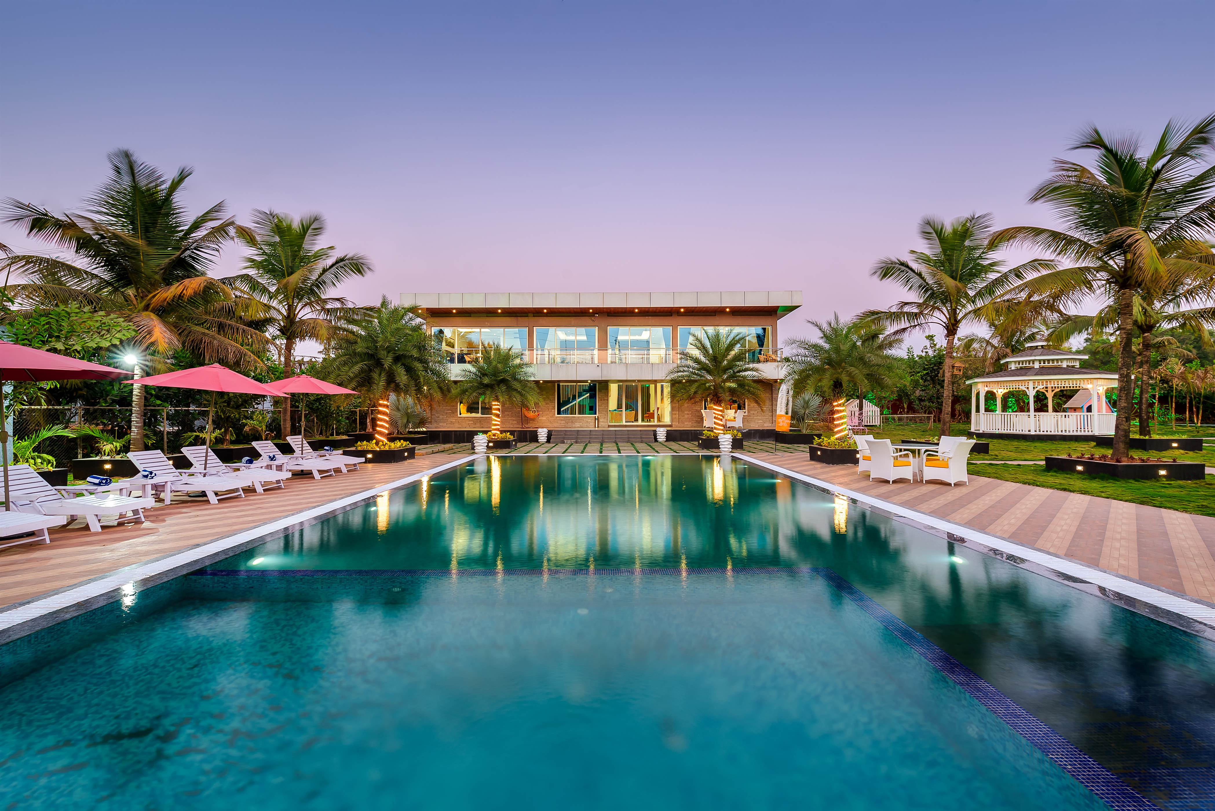 SaffronStays | Palm Paradise 6 BHK Villa - Tap to explore photos
