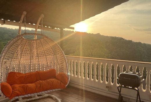 2 bhk attic terrace pool by blissfullabode e