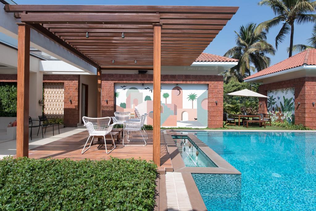 ELIVAAS 4 BHK With Pvt Pool & Gaming Room | Liora - Tap to explore photos