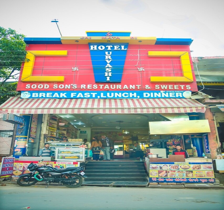 Hotel Urvashi, Chintpurni - Tap to explore photos
