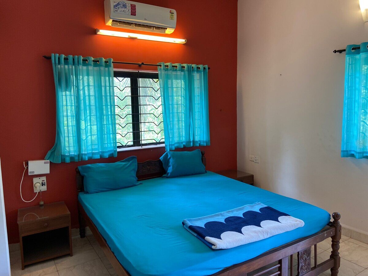 Goa Beach Holidays | 2 BHK Red Villa - Tap to explore photos