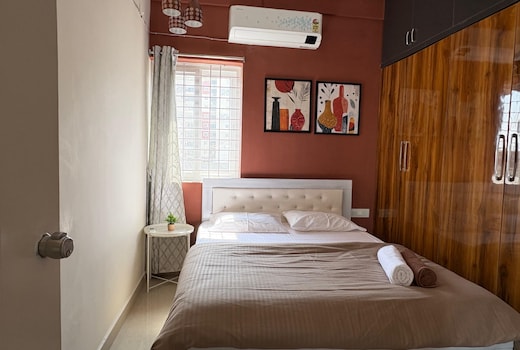 Private Terrace Garden Getaway: Stylish 1BHK Apt