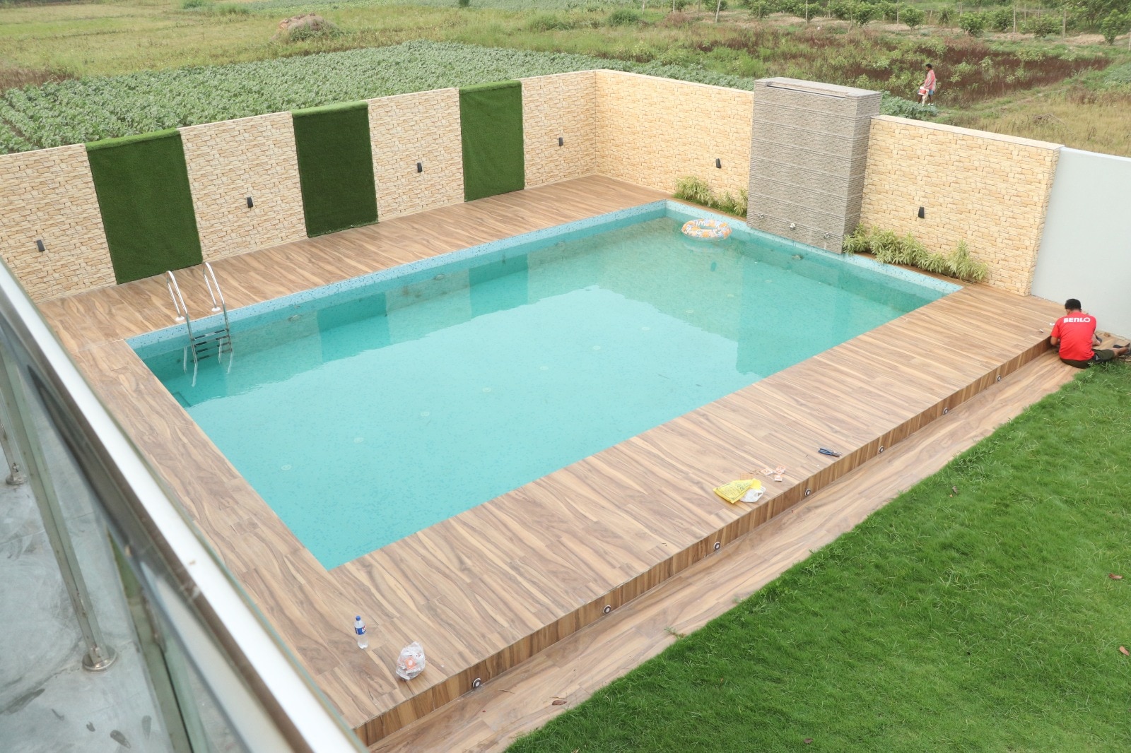 Nature villa with grand pool - Tap to explore photos