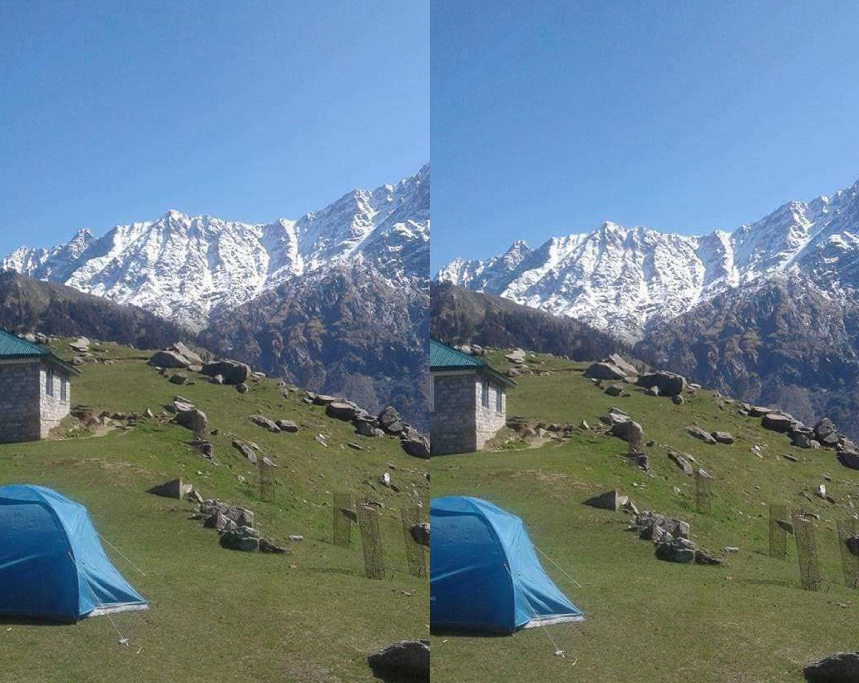 Triund Top Camping - Tap to explore photos