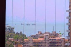 Beachfront Bliss The Sandy Suite l Sea view, Mumbai
