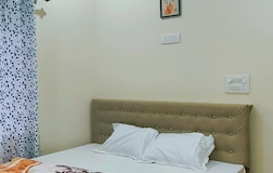 Double bed with river view