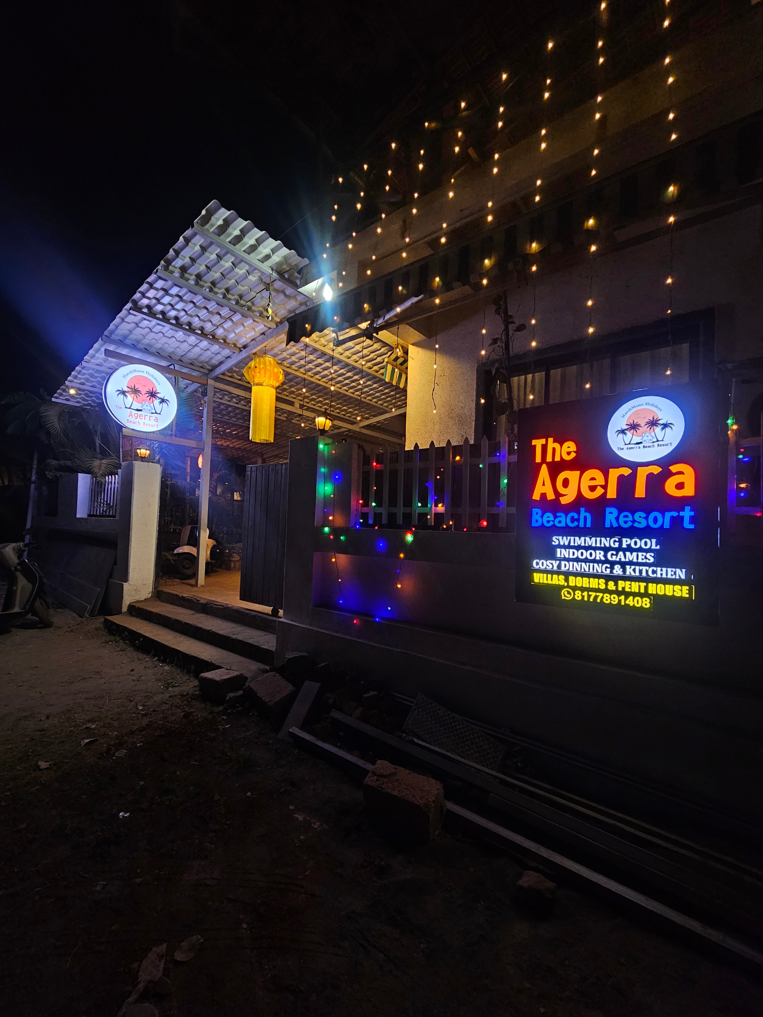 The Agerra Beach Resort, Diveagar