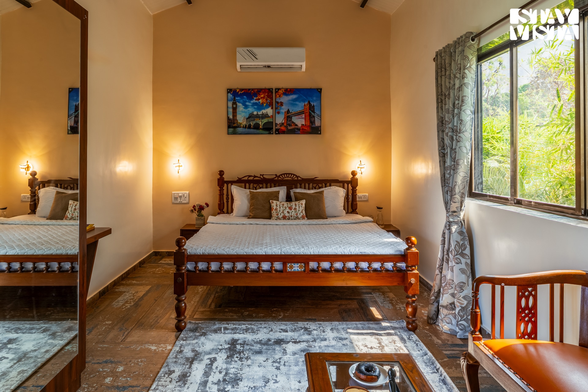 StayVista at Garden Suite Room W/ Bathtub @ Ever Falls - Tap to explore photos