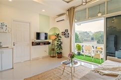 Sereno Greens - cosy 1bhk with pvt balcony, Goa