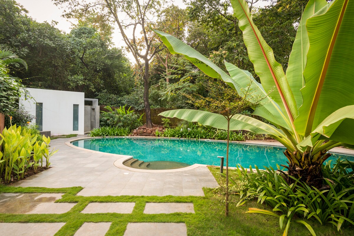 El Sereno - 2 BHK at Vagator by The Blue Kite (206) - Tap to explore photos