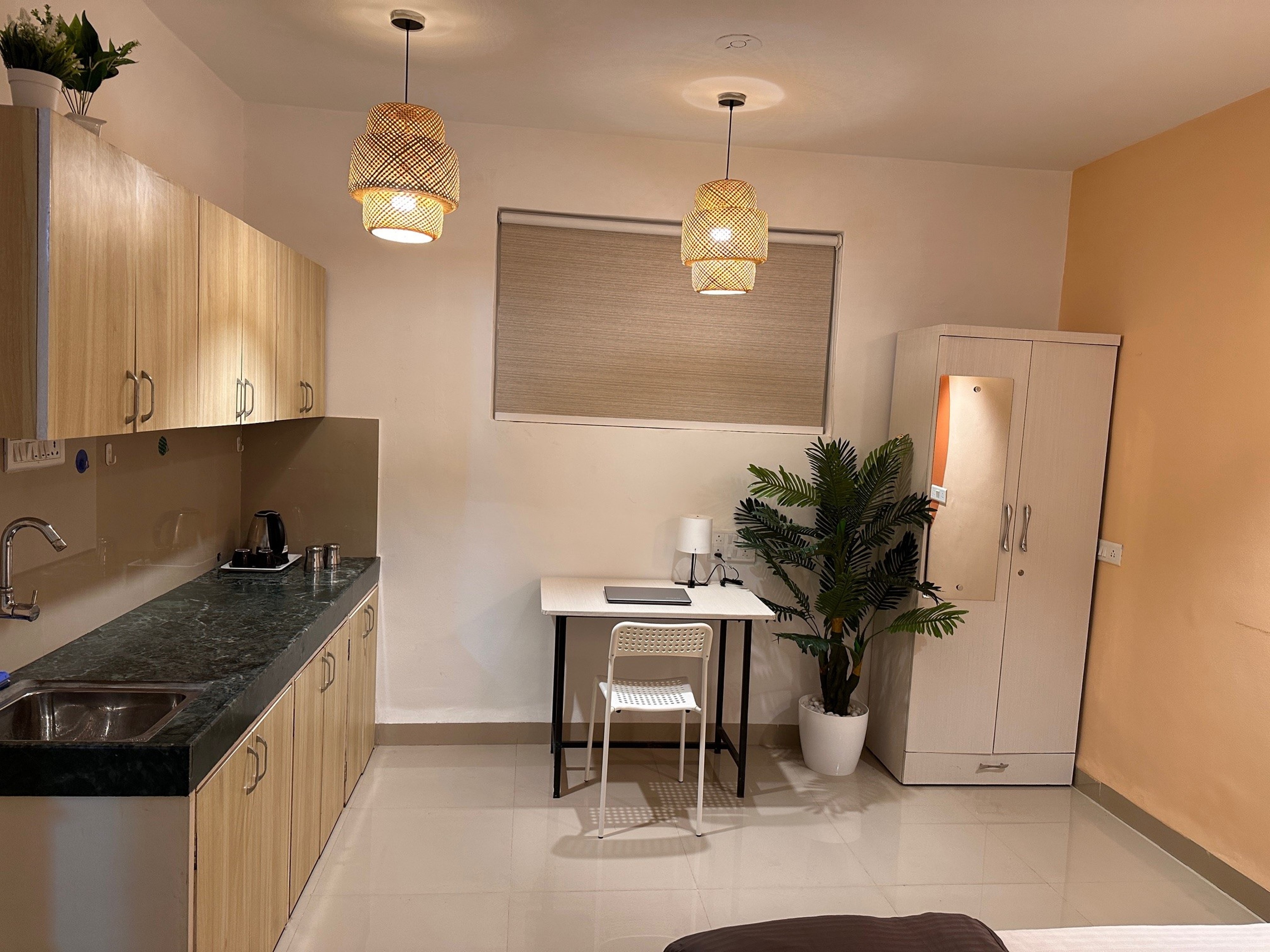 The Arch Private Studio Room Koregaon Park | AC Smart TV Wifi - Tap to explore photos