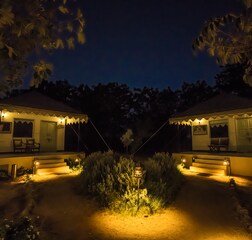 Swiss cottage Tent