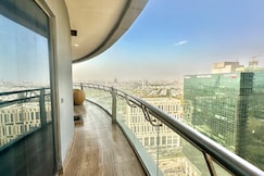 High Rise Haven 2BHK Stay at 29th Floor, Noida