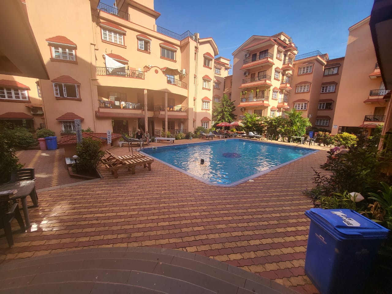 Saldana Kyle 2BHK pool view apartment - Tap to explore photos
