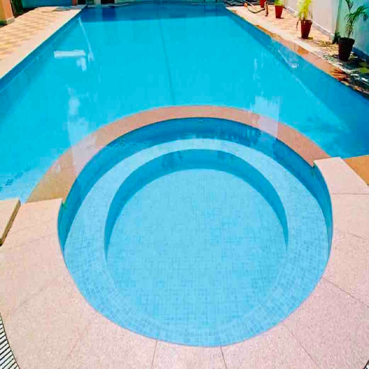 Waterfront Baga Beach Villa with Private Pool - Tap to explore photos