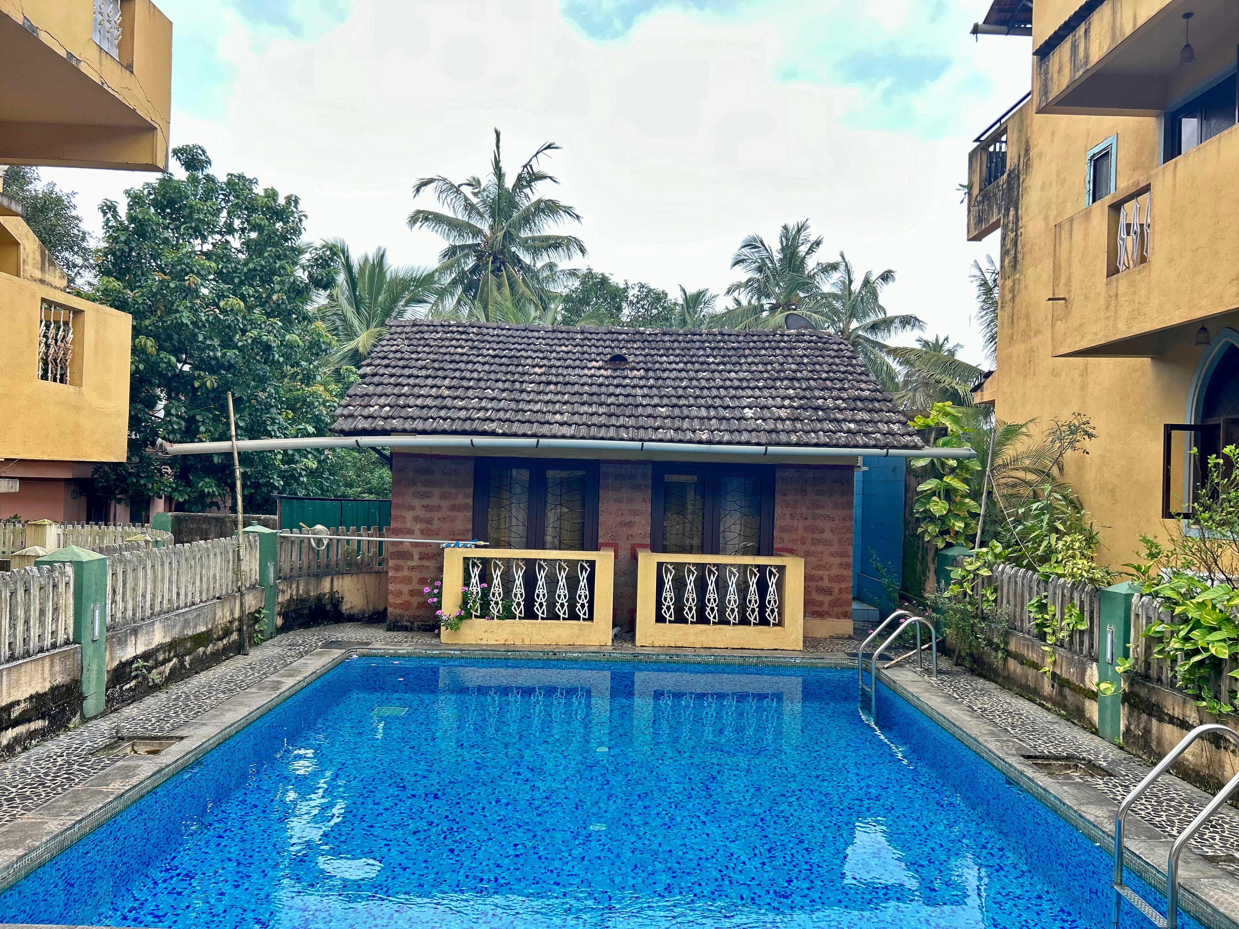 2bhk pool villa beach Benaulim beach - Tap to explore photos