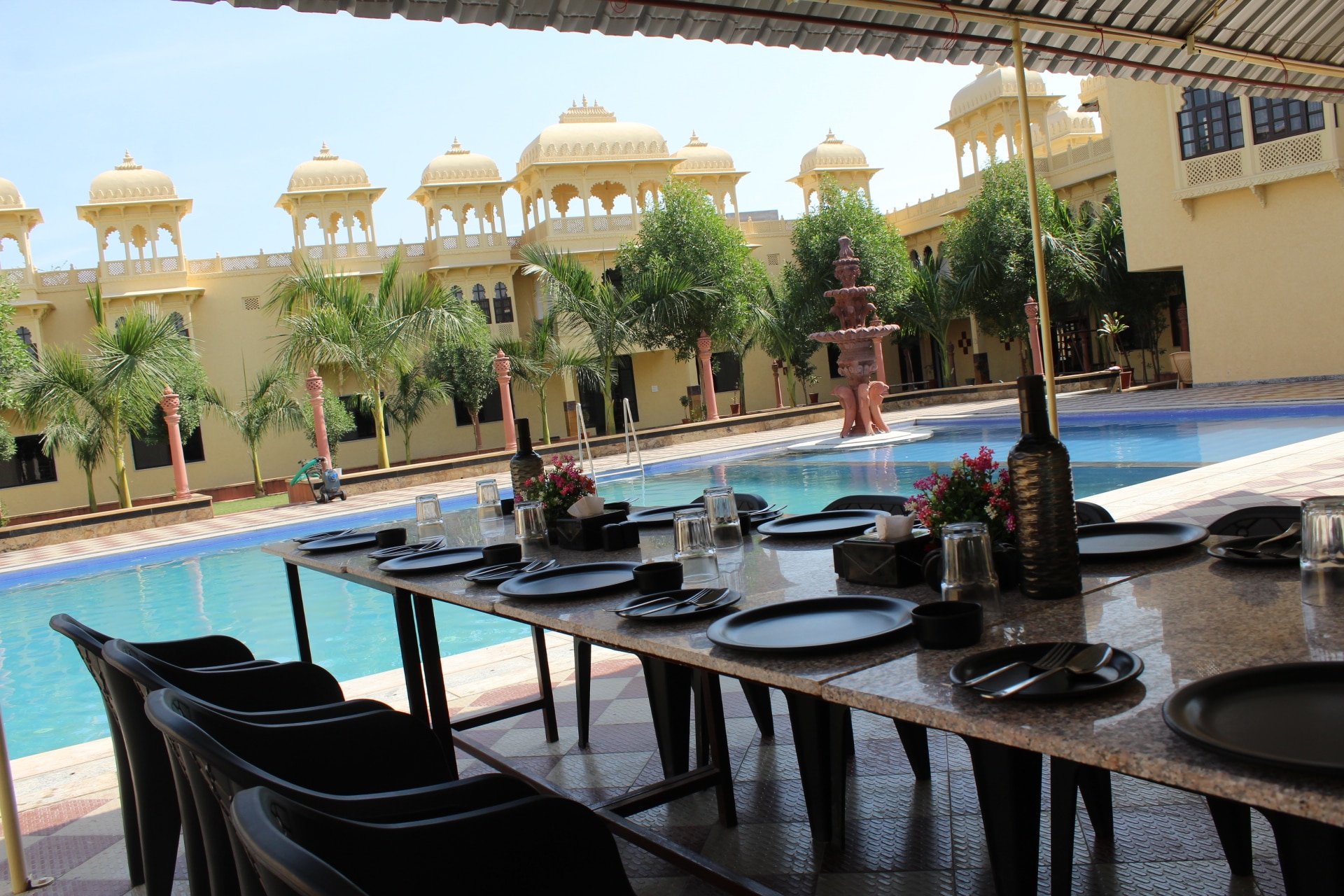 The Kushal Bagh Palace - Tap to explore photos