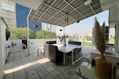 Midnight on the terrace, Gurgaon