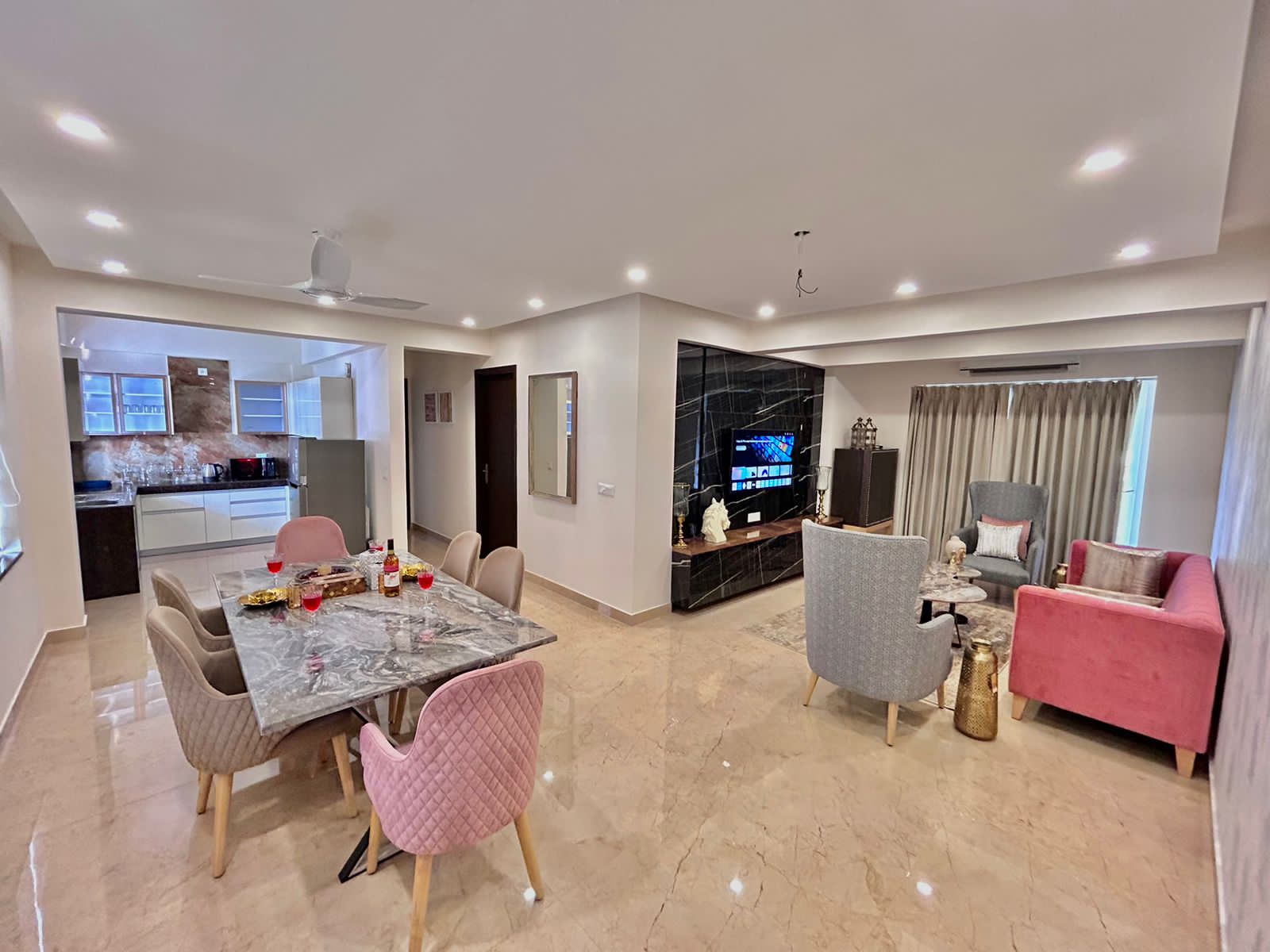 Luxury 2BHK Entire Apartment at Candolim Luxfort Near Beach - Tap to explore photos