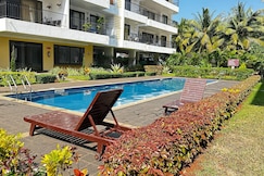 Faodail 2 Elegant Studio in Luxury complex with Sauna Pool, Goa