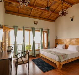 Deluxe bedroom with private balcony