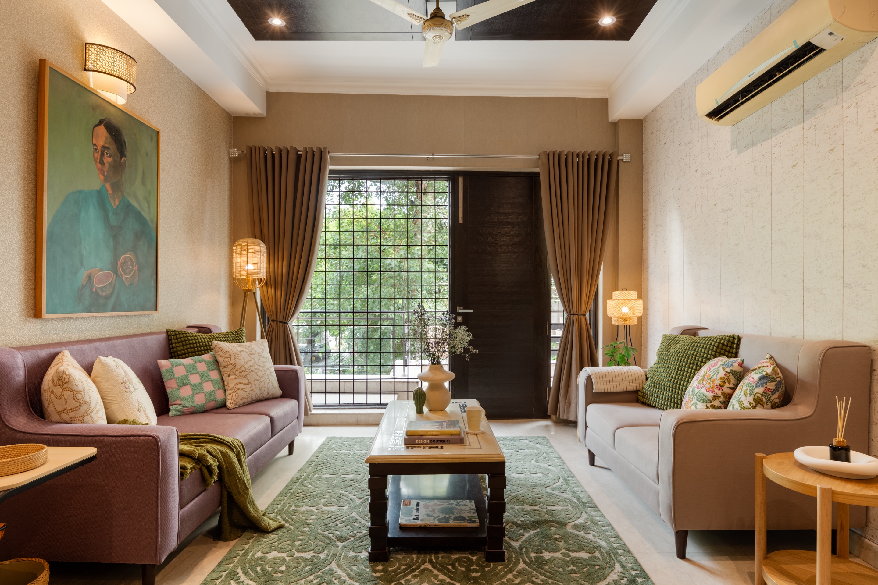 Safdarjung Enclave 3bhk Apartment by the Bluekite - Tap to explore photos