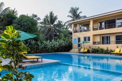 Stylish 1BR in North Goa- 5 mins to Candolim Beach | Hireavilla, Goa