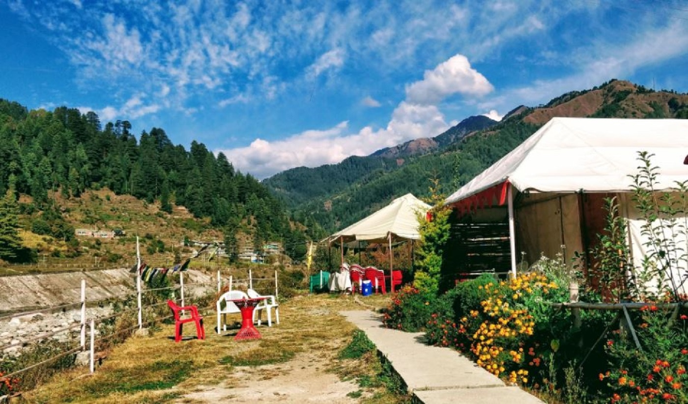 The Heimat Resort | River-view Tents - Tap to explore photos