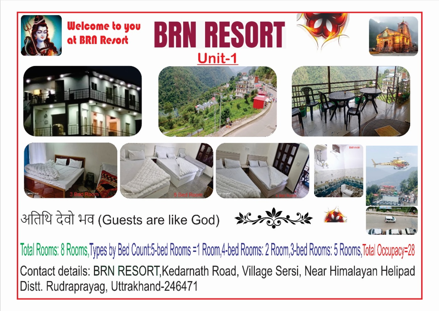 BRN Resort - Tap to explore photos