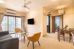 Modern 2 BHK Service Apartment in BKC, Mumbai