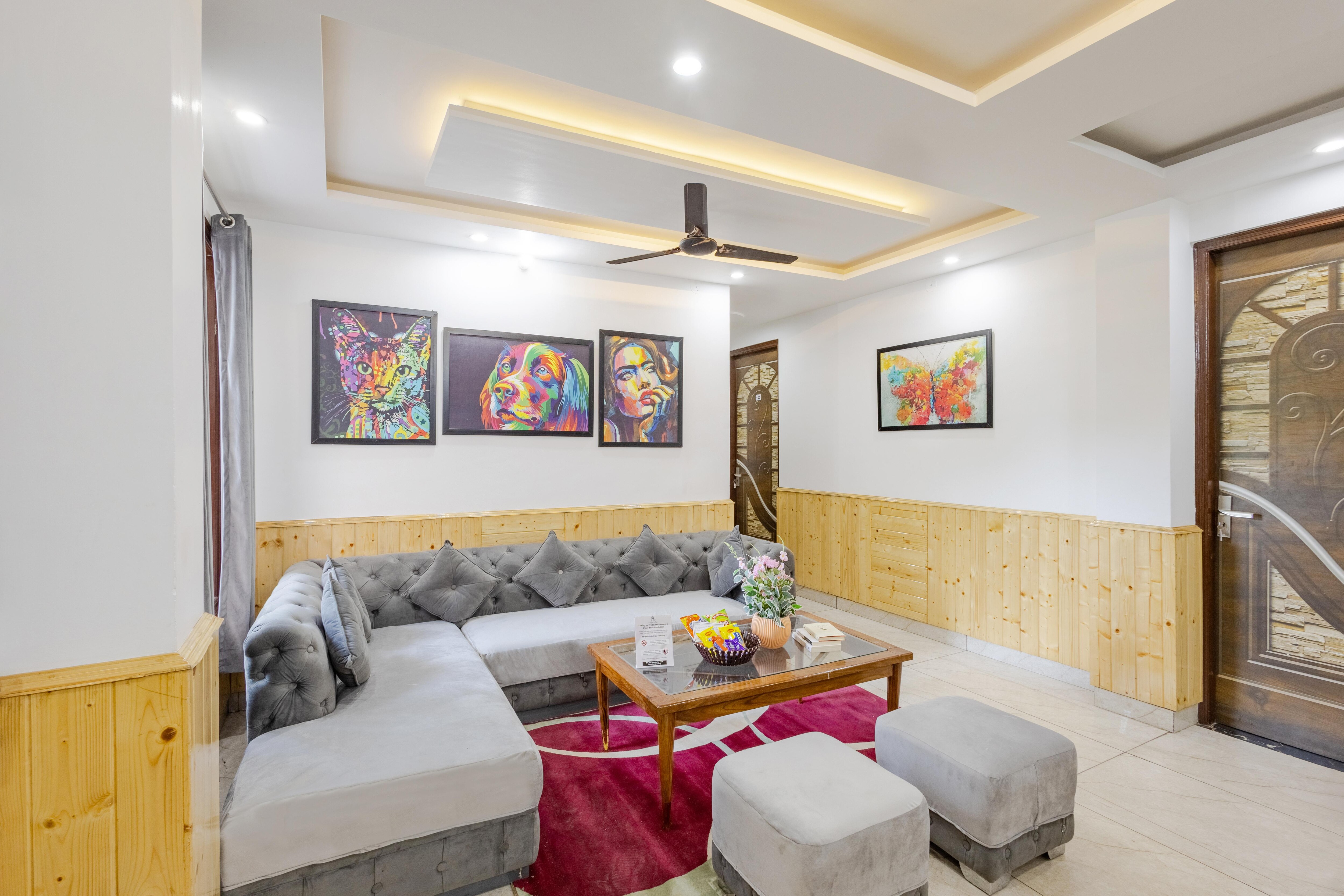 Alaya Stays 4 BHK Apartment with Hill View | Vihaan Drizzle - Tap to explore photos