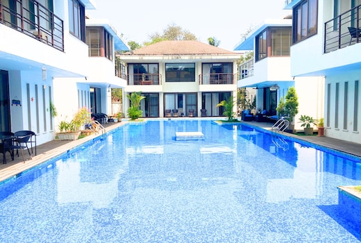 Puravida Aquasol-3BHK Villa, 5 Min Vagator-Assagao