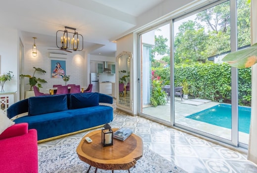 Hireavilla | Villa Venus - 2BHK with Private Pool | 9 min from Vagator