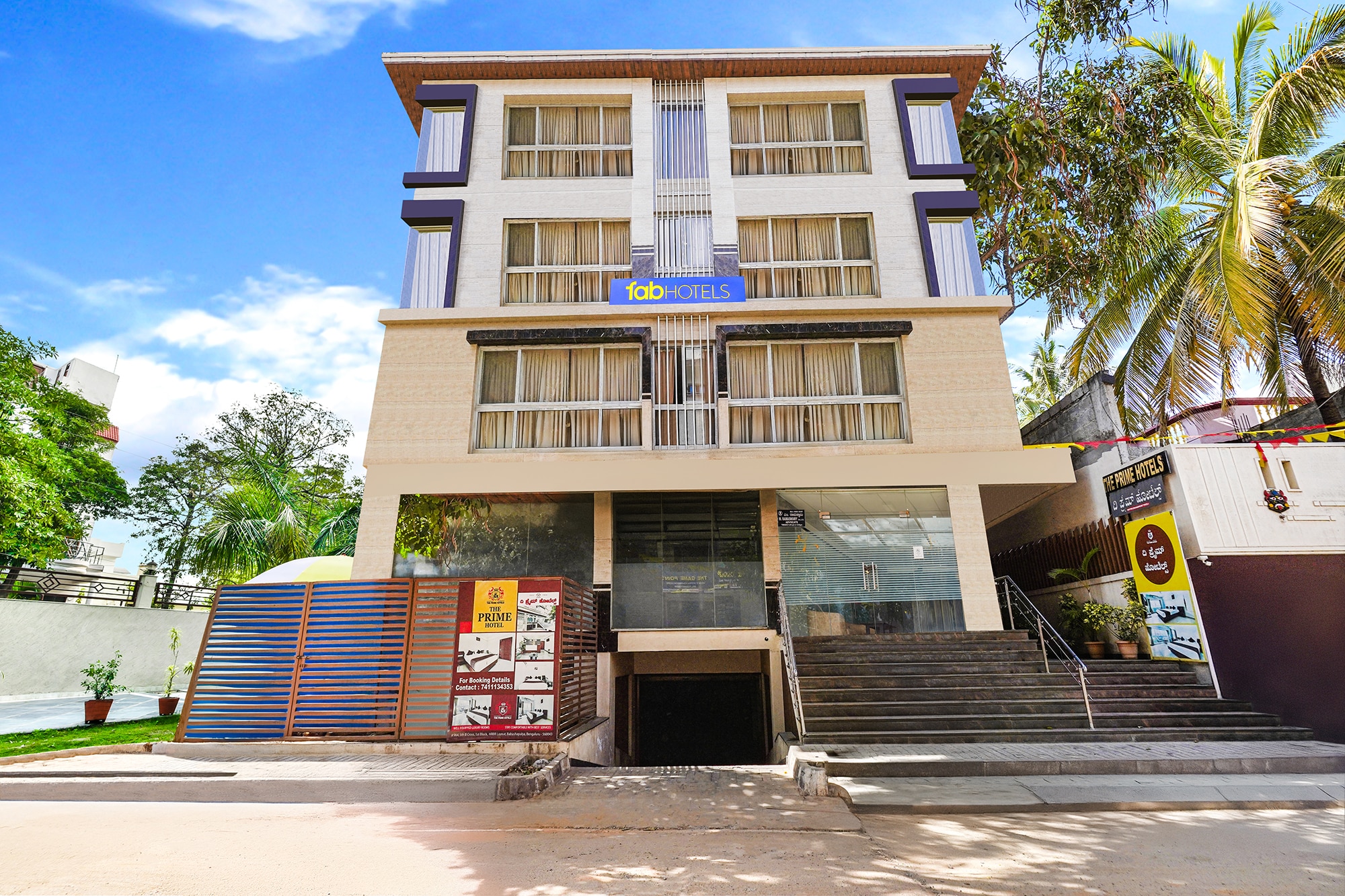 FabHotel The Prime - Near HRBR Layout, Horamavu - Tap to explore photos