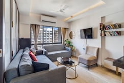 Lily Modern Studio in BKC Pool Wi Fi Kitchen, Mumbai