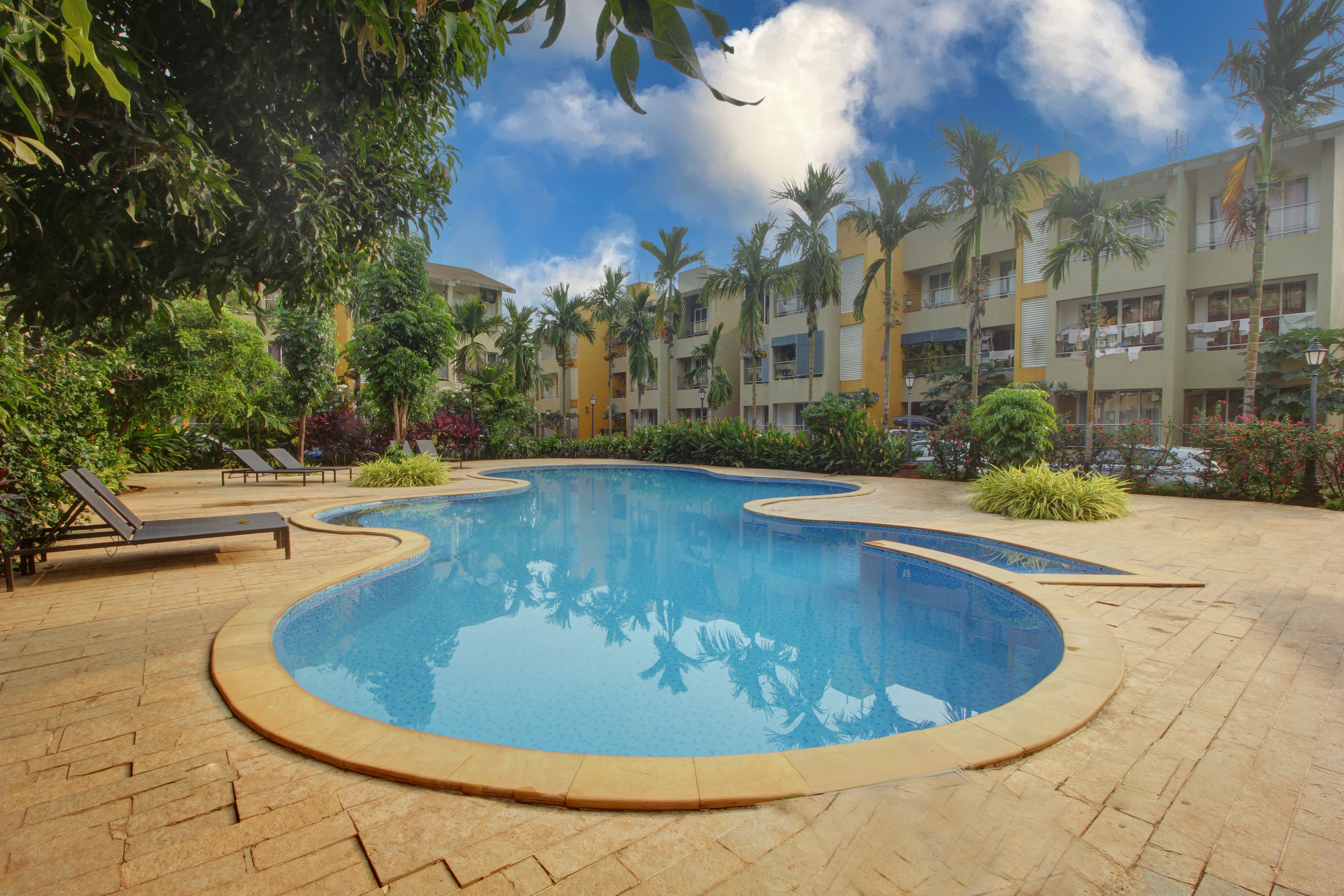 Chic 1 BHK near Anjuna Beach by Genesis Leisure - Tap to explore photos