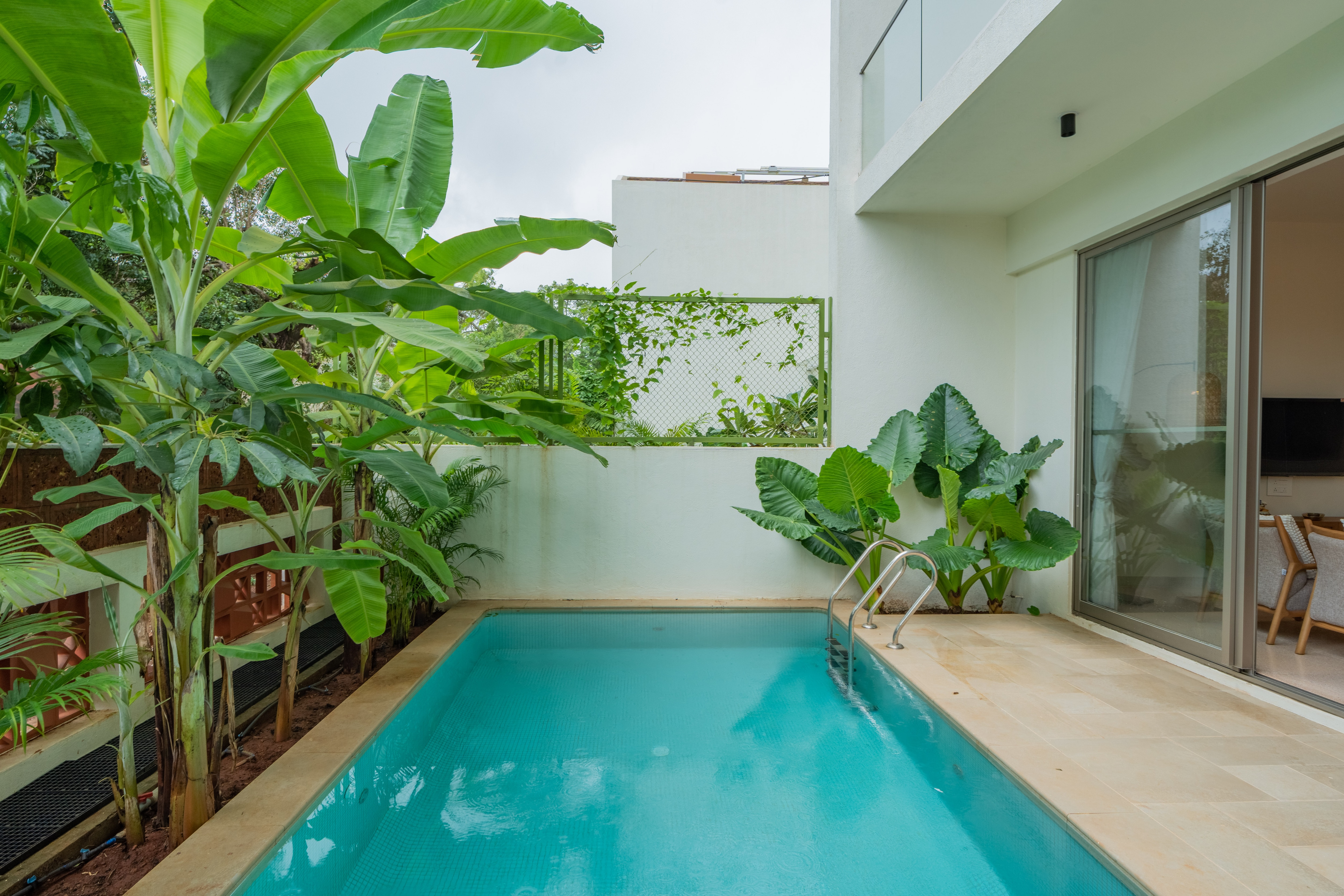 ELIVAAS 3 BHK with Pvt Pool | Mirai Gemini - Tap to explore photos