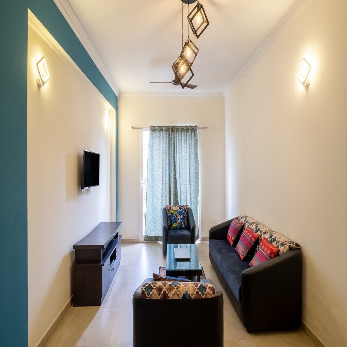 Areia De Goa Baga All amenities 2 BHK Living - Tap to explore photos