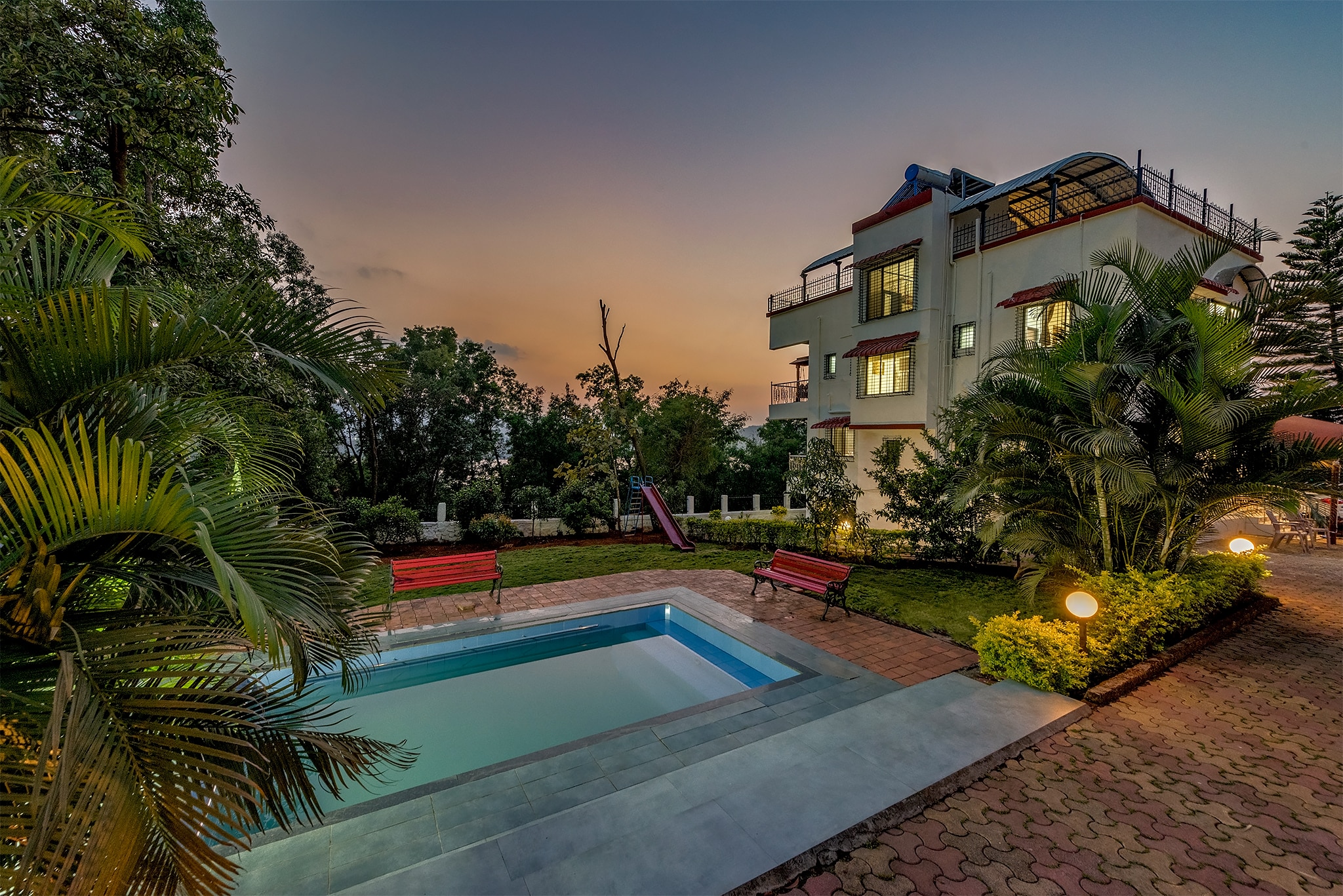 CosmicStays Venus Villa  Lake View And Private Pool - Tap to explore photos