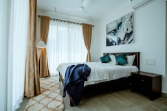 Super Cozy 1bhk Apartment in Calangute Gym Pool, Goa