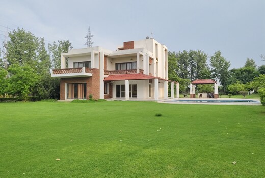 The Golf Retreat | Entire 4BHK Pool Farmhouse