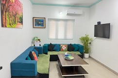 Breezy 1 BHK apartment near beach, Goa