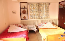Room with shared washroom