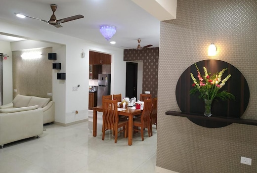 3Bhk Service Apartment with Kitchen Manyata tech Park Hebbal