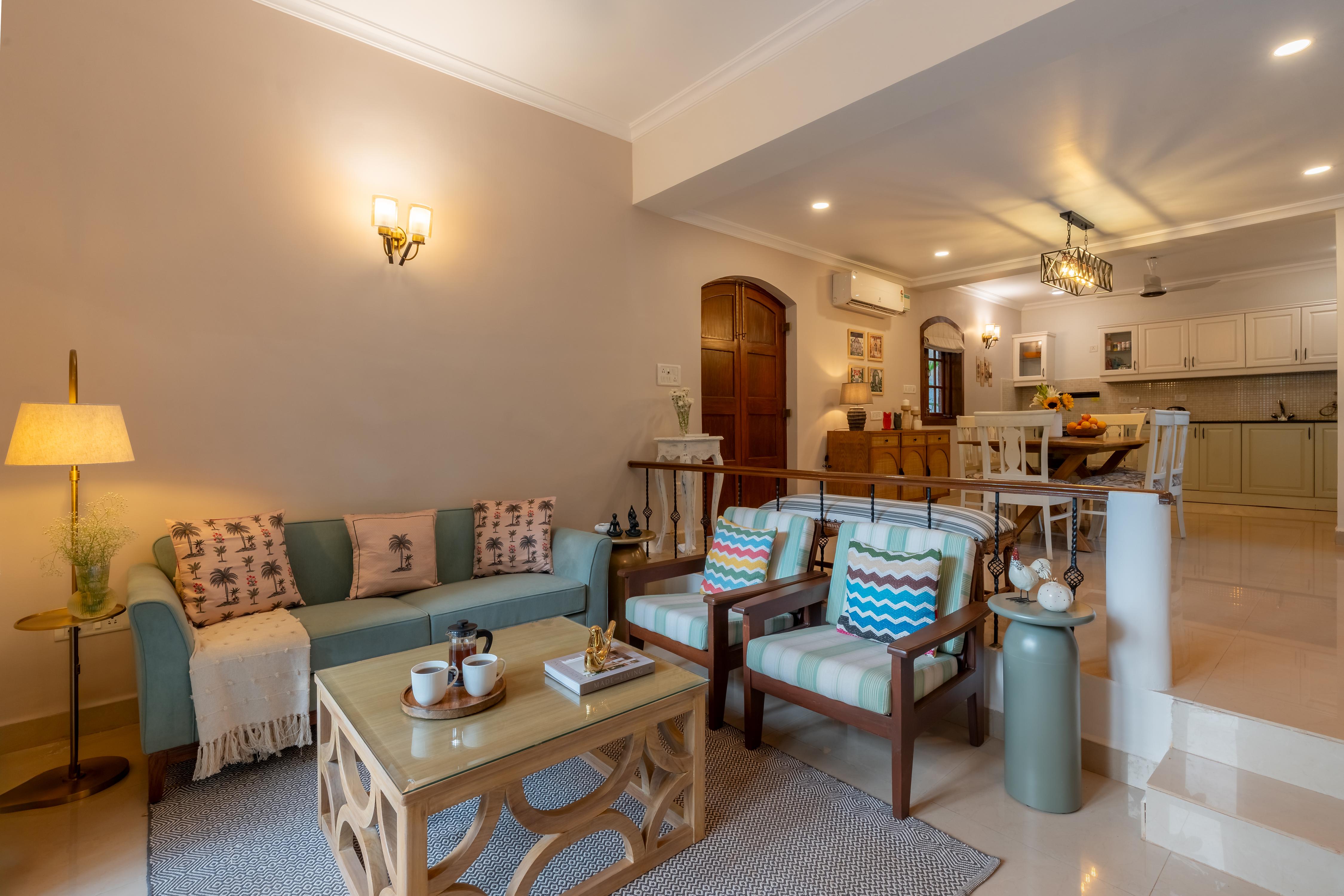 Contemporary | 3 BHK Villa | 5 mins Beach Walk | (B-36) - Tap to explore photos